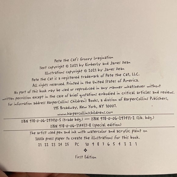 Pete the cat groovy imagination hardcover book - Picture 2 of 13